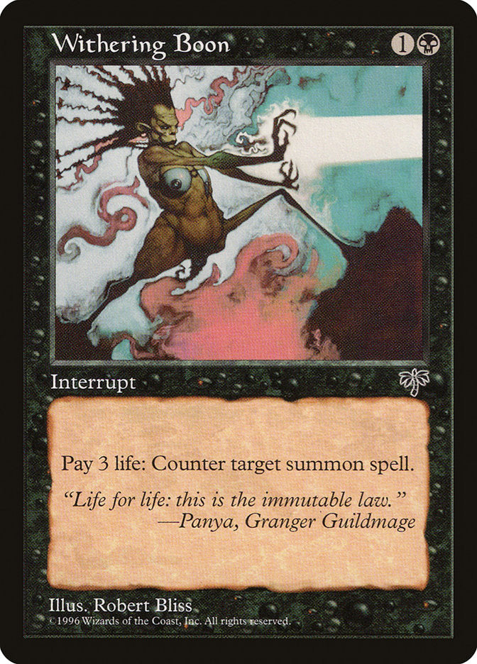 Withering Boon [Mirage] | Gamers Paradise