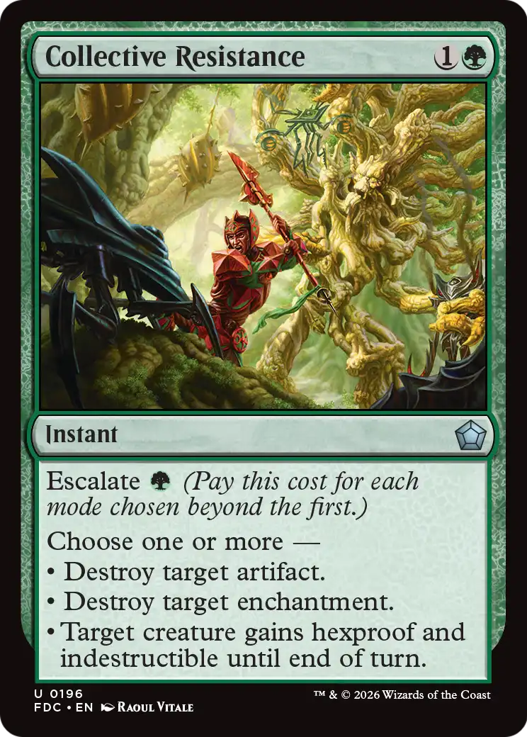 Collective Resistance [Foundations Commander] | Gamers Paradise