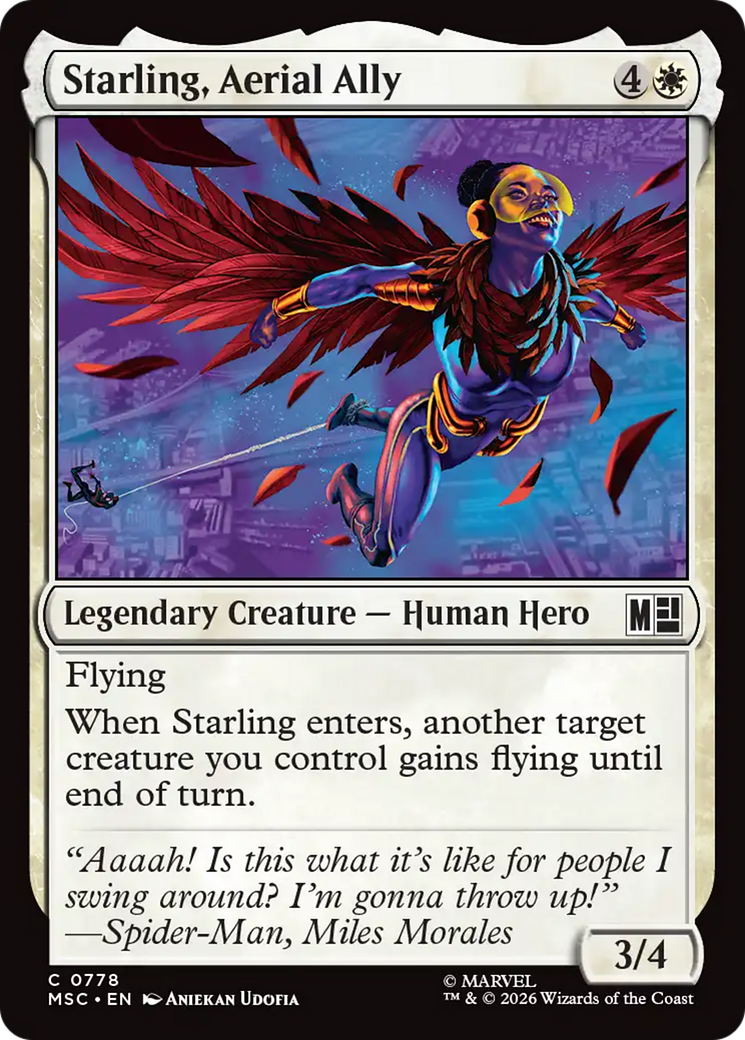 Starling, Aerial Ally [Marvel Super Heroes Commander] | Gamers Paradise