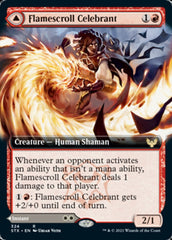 Flamescroll Celebrant // Revel in Silence (Extended Art) [Strixhaven: School of Mages] | Gamers Paradise
