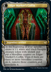 Edgar, Charmed Groom // Edgar Markov's Coffin (Showcase Fang Frame) [Innistrad: Crimson Vow] | Gamers Paradise