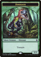 Dinosaur // Treasure Double-Sided Token [Friday Night Magic 2017] | Gamers Paradise