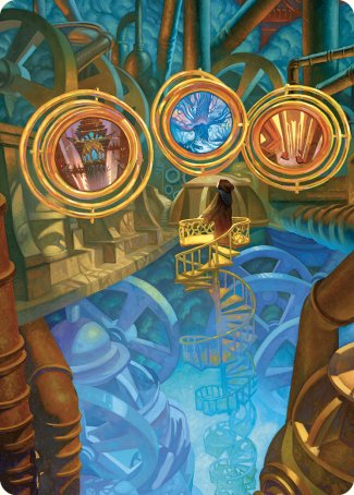 Extraplanar Lens Art Card [Commander Masters Art Series] | Gamers Paradise