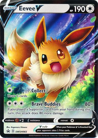 Eevee V (SWSH065) [Sword & Shield: Black Star Promos] | Gamers Paradise