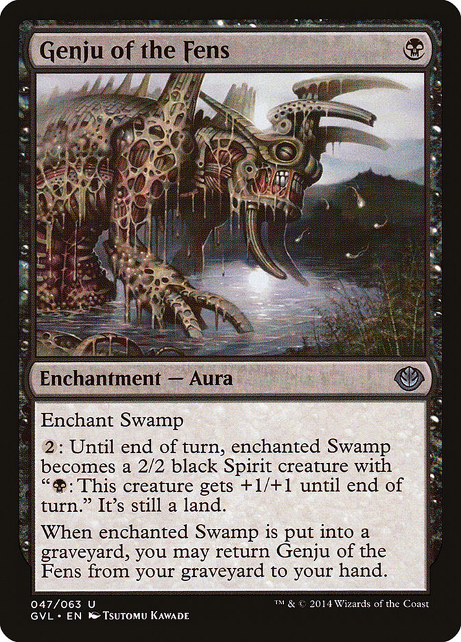 Genju of the Fens (Garruk vs. Liliana) [Duel Decks Anthology] | Gamers Paradise