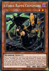 S-Force Rappa Chiyomaru [BLVO-EN011] Secret Rare | Gamers Paradise