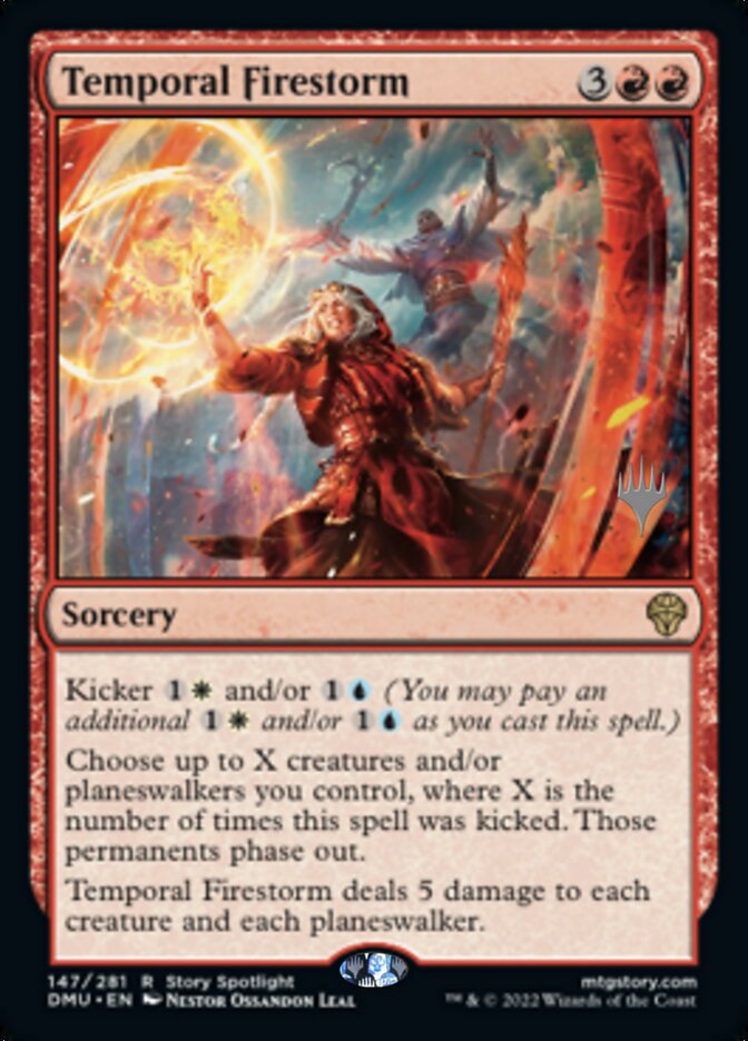 Temporal Firestorm (Promo Pack) [Dominaria United Promos] | Gamers Paradise