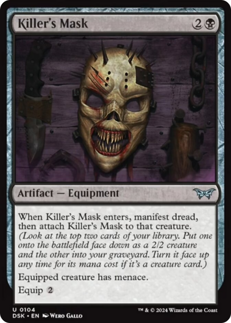 Killer's Mask [Duskmourn: House of Horror] | Gamers Paradise