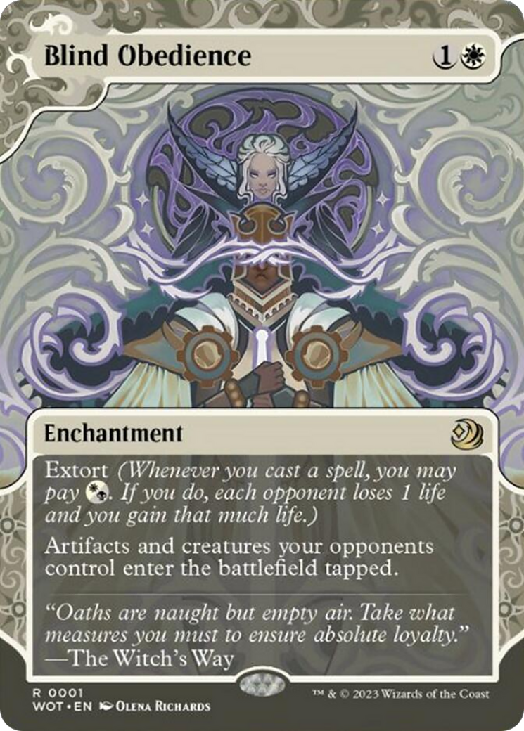 Blind Obedience [Wilds of Eldraine: Enchanting Tales] | Gamers Paradise