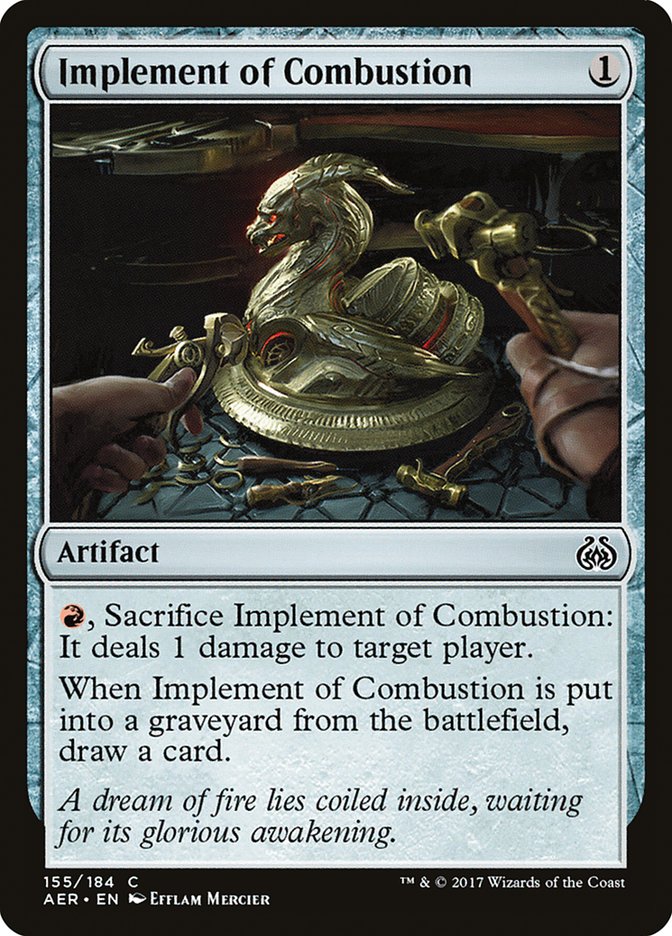 Implement of Combustion [Aether Revolt] | Gamers Paradise