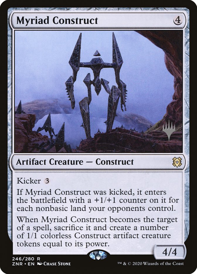 Myriad Construct (Promo Pack) [Zendikar Rising Promos] | Gamers Paradise