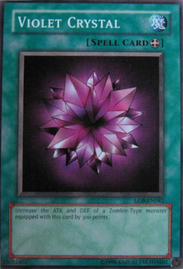 Violet Crystal [LOB-EN042] Common | Gamers Paradise