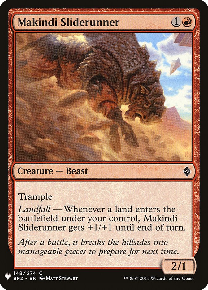 Makindi Sliderunner [Mystery Booster] | Gamers Paradise