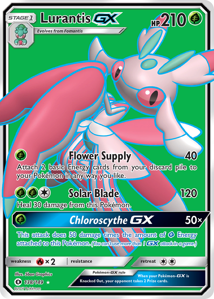 Lurantis GX (138/149) [Sun & Moon: Base Set] | Gamers Paradise