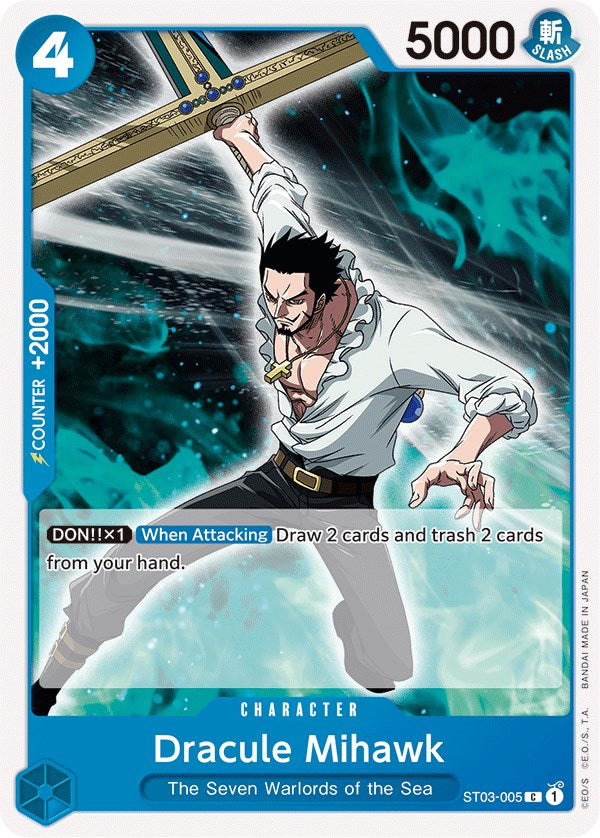 Dracule Mihawk [Starter Deck: The Seven Warlords of The Sea] | Gamers Paradise