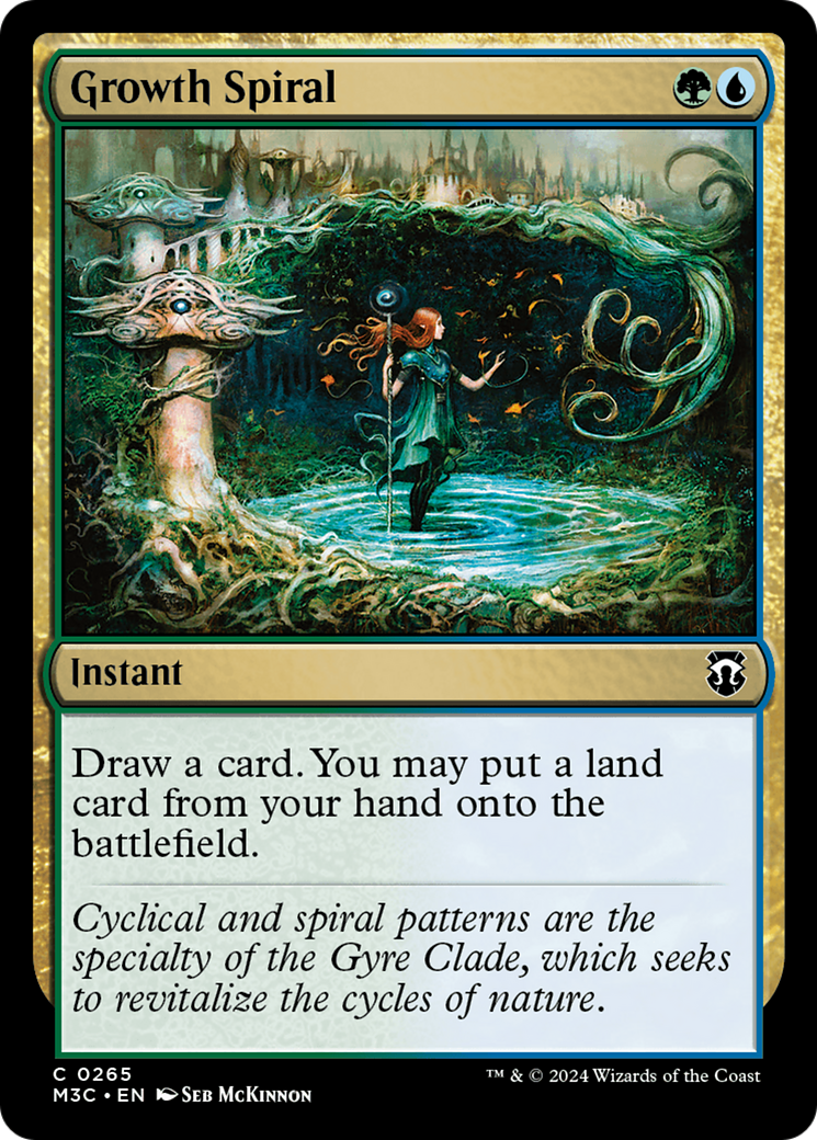 Growth Spiral (Ripple Foil) [Modern Horizons 3 Commander] | Gamers Paradise