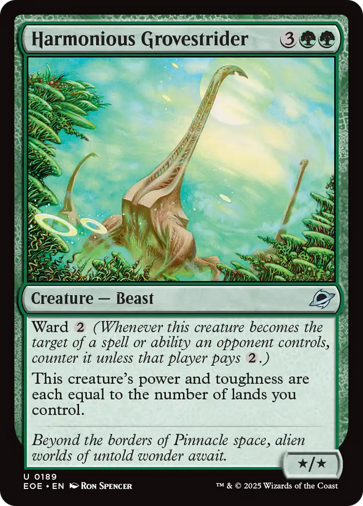 Harmonious Grovestrider [Edge of Eternities] | Gamers Paradise