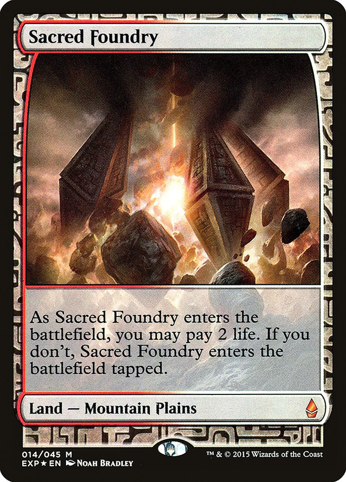Sacred Foundry [Zendikar Expeditions] | Gamers Paradise