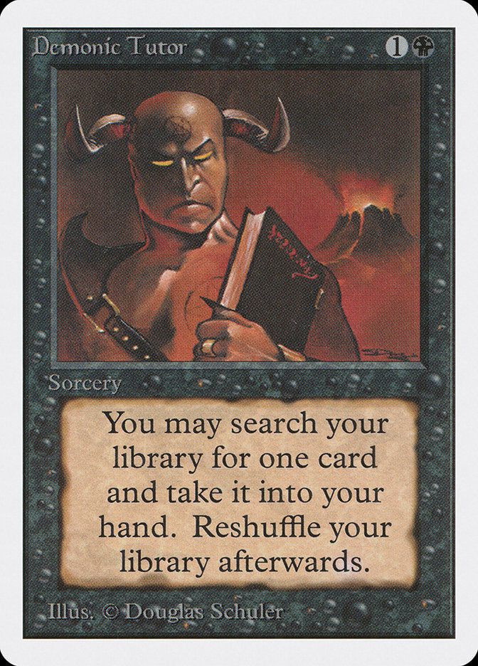 Demonic Tutor [Unlimited Edition] | Gamers Paradise
