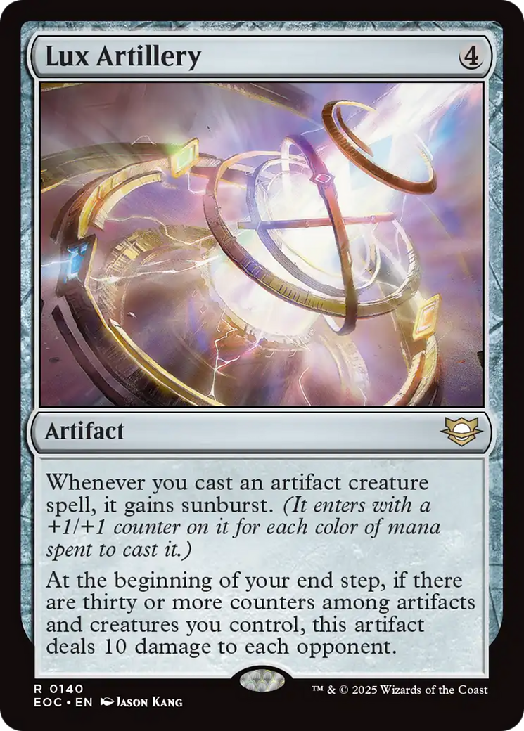 Lux Artillery [Edge of Eternities Commander] | Gamers Paradise
