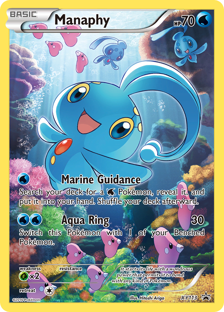 Manaphy (XY113) [XY: Black Star Promos] | Gamers Paradise