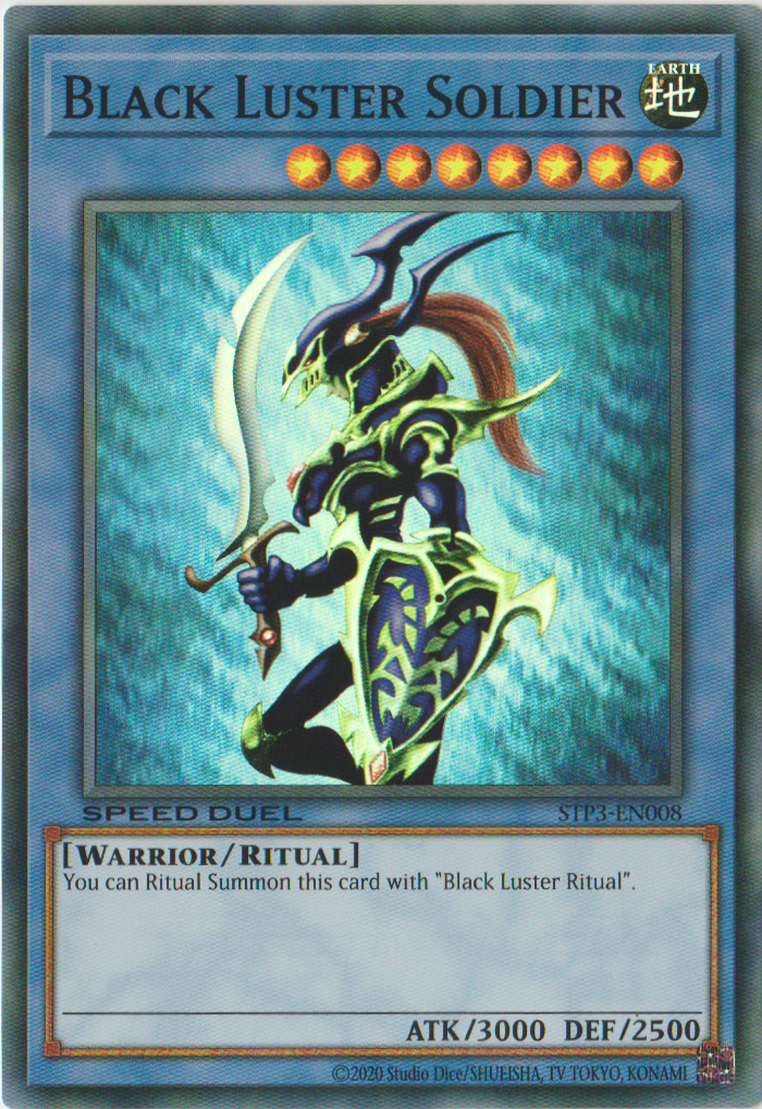 Black Luster Soldier [STP3-EN008] Super Rare | Gamers Paradise