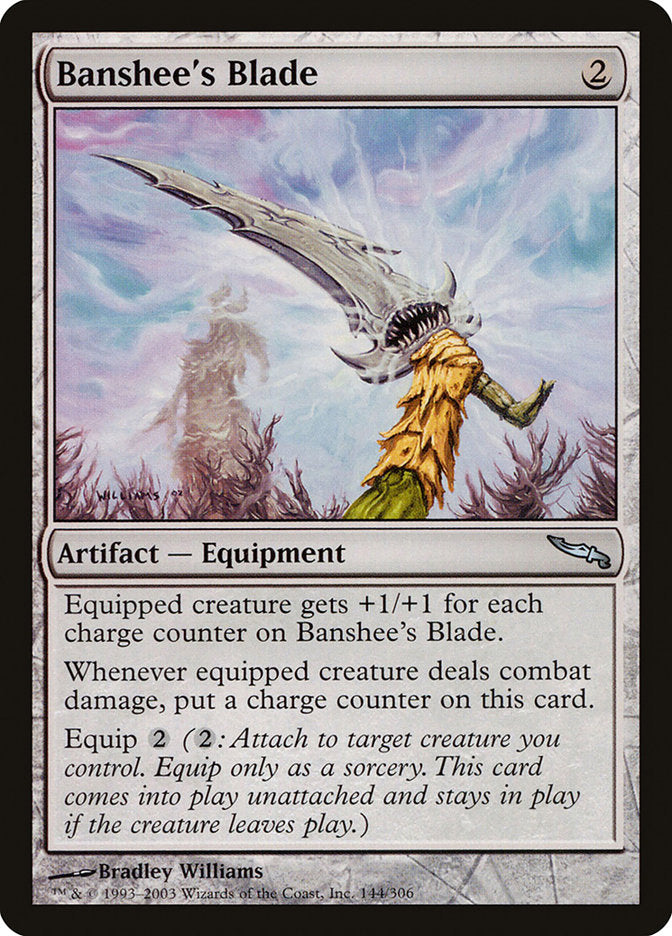 Banshee's Blade [Mirrodin] | Gamers Paradise