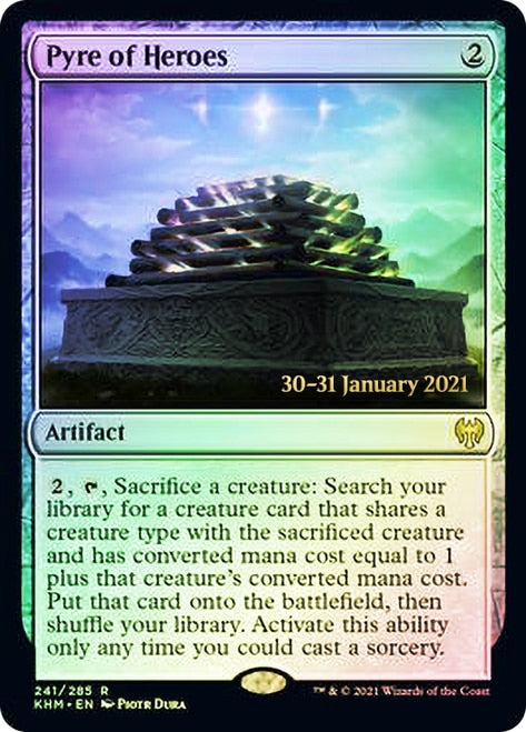 Pyre of Heroes [Kaldheim Prerelease Promos] | Gamers Paradise