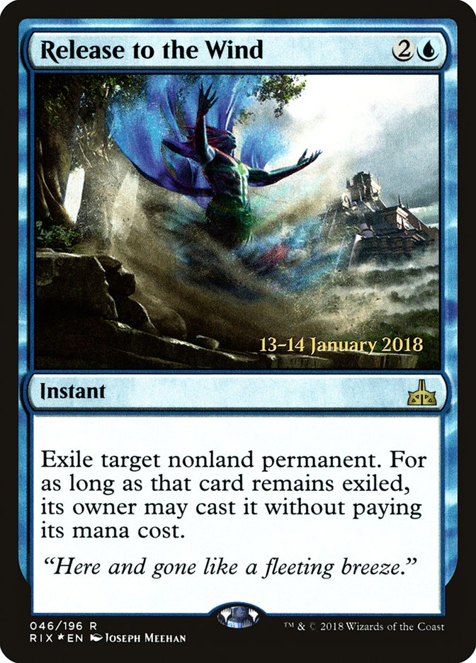 Release to the Wind [Rivals of Ixalan Prerelease Promos] | Gamers Paradise