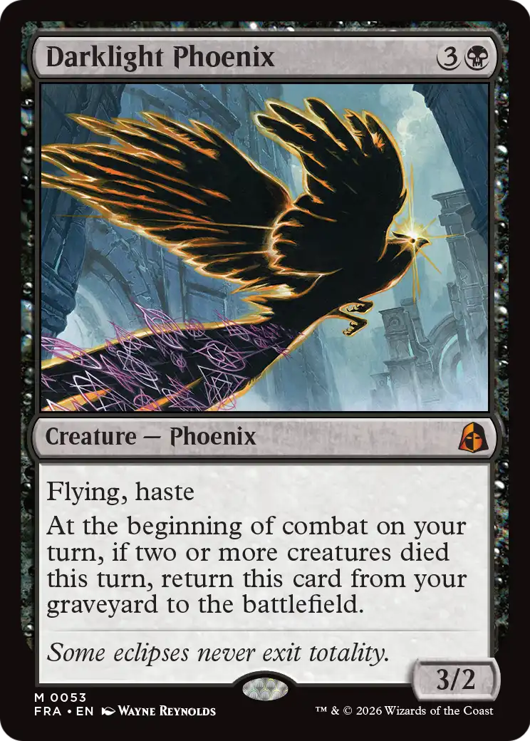 Darklight Phoenix [Reality Fracture] | Gamers Paradise