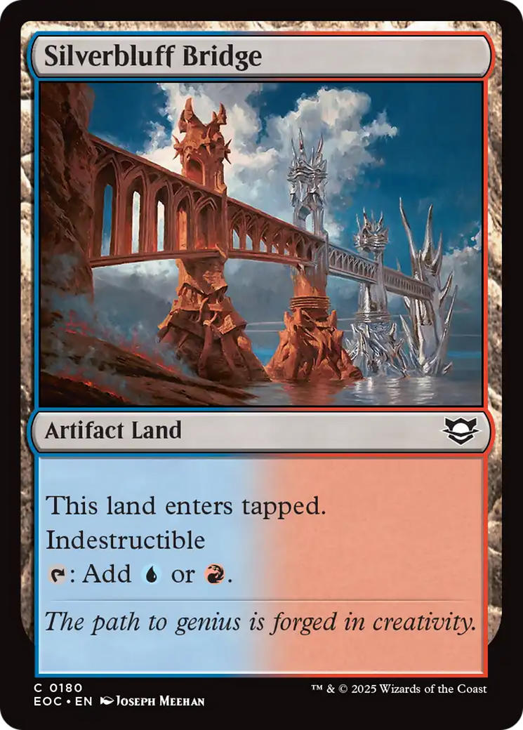 Silverbluff Bridge [Edge of Eternities Commander] | Gamers Paradise