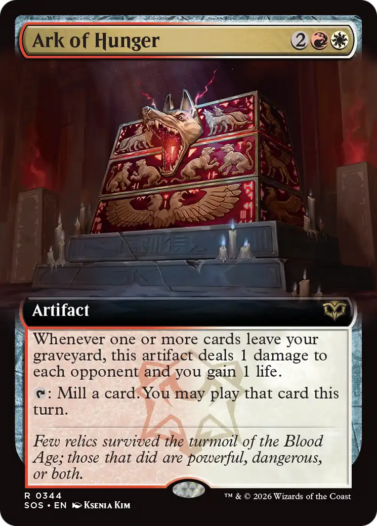 Ark of Hunger (Extended Art) [Secrets of Strixhaven] | Gamers Paradise