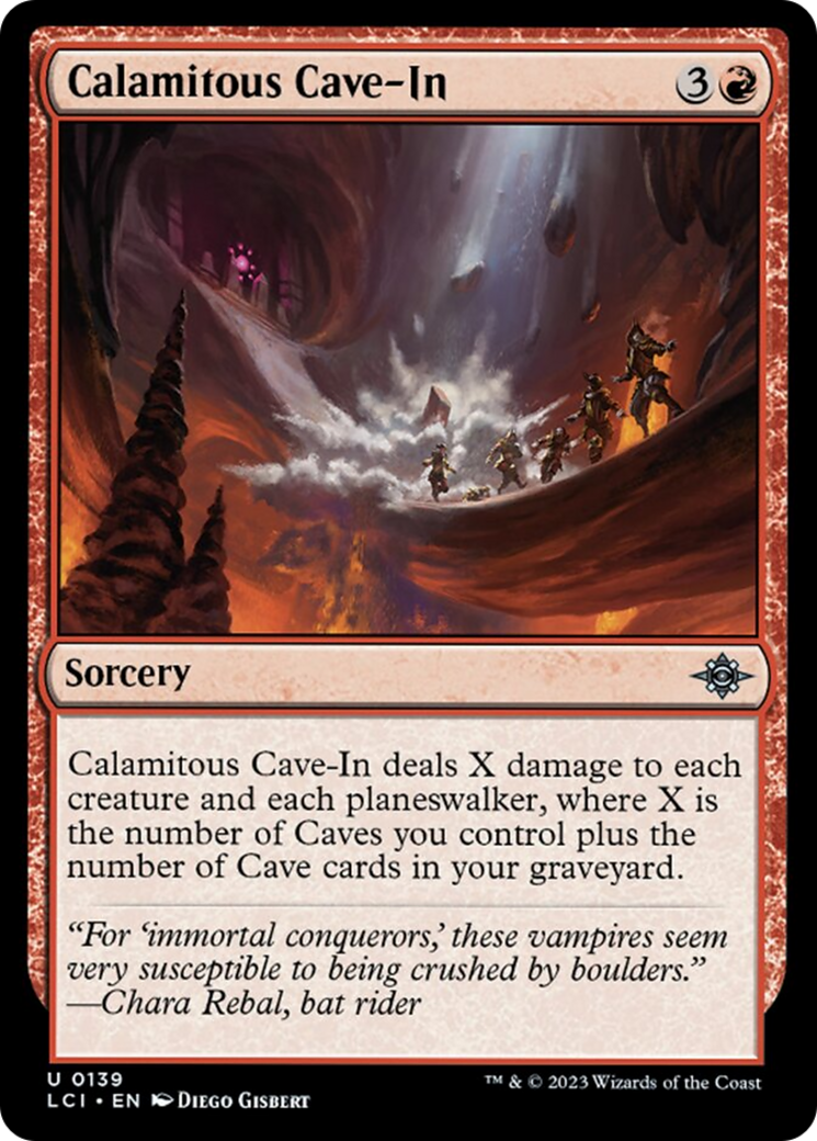 Calamitous Cave-In [The Lost Caverns of Ixalan] | Gamers Paradise