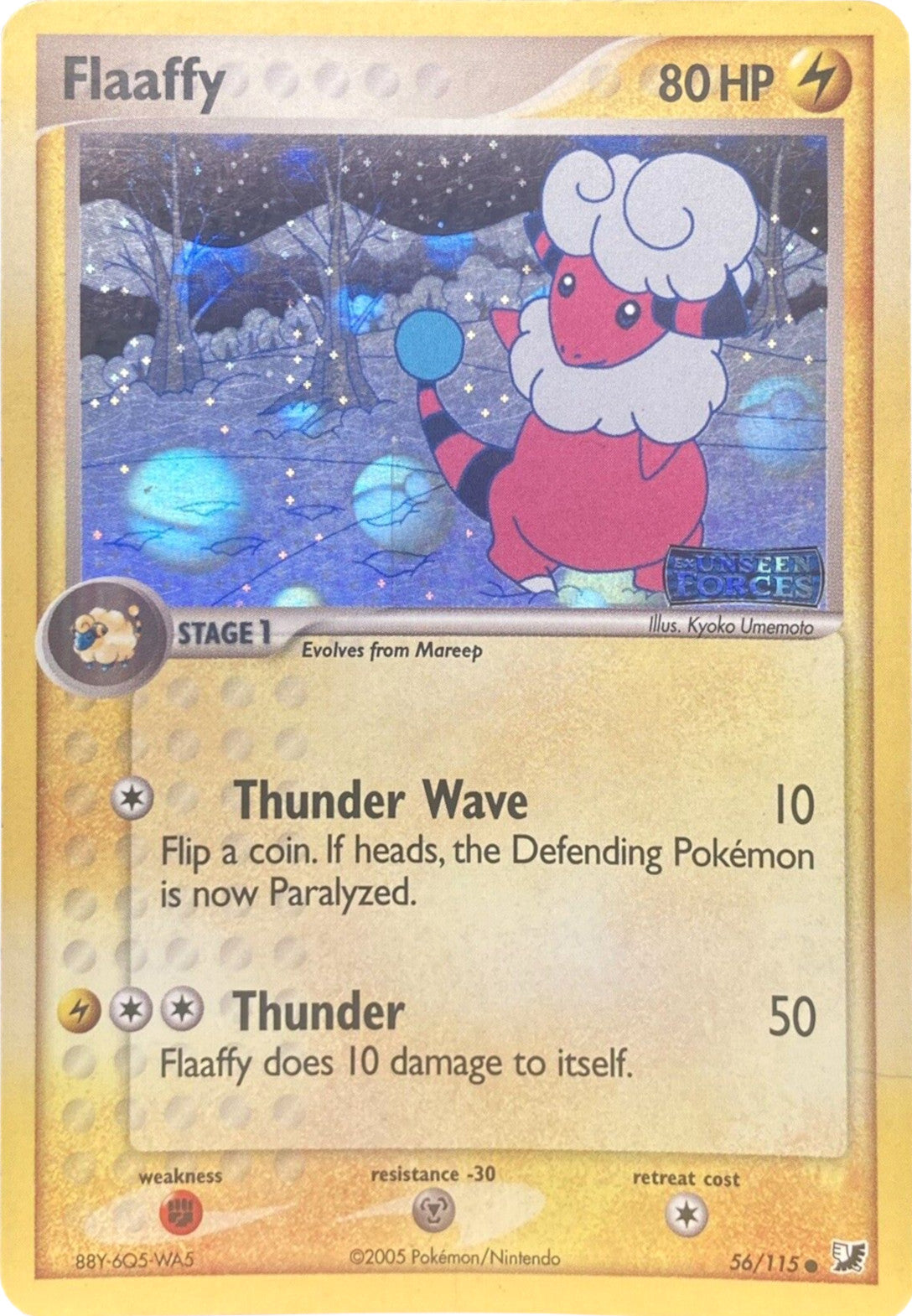 Flaaffy (56/115) (Stamped) [EX: Unseen Forces] | Gamers Paradise