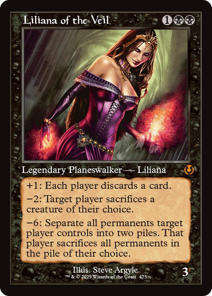 Liliana of the Veil (Retro Frame) [Innistrad Remastered] | Gamers Paradise