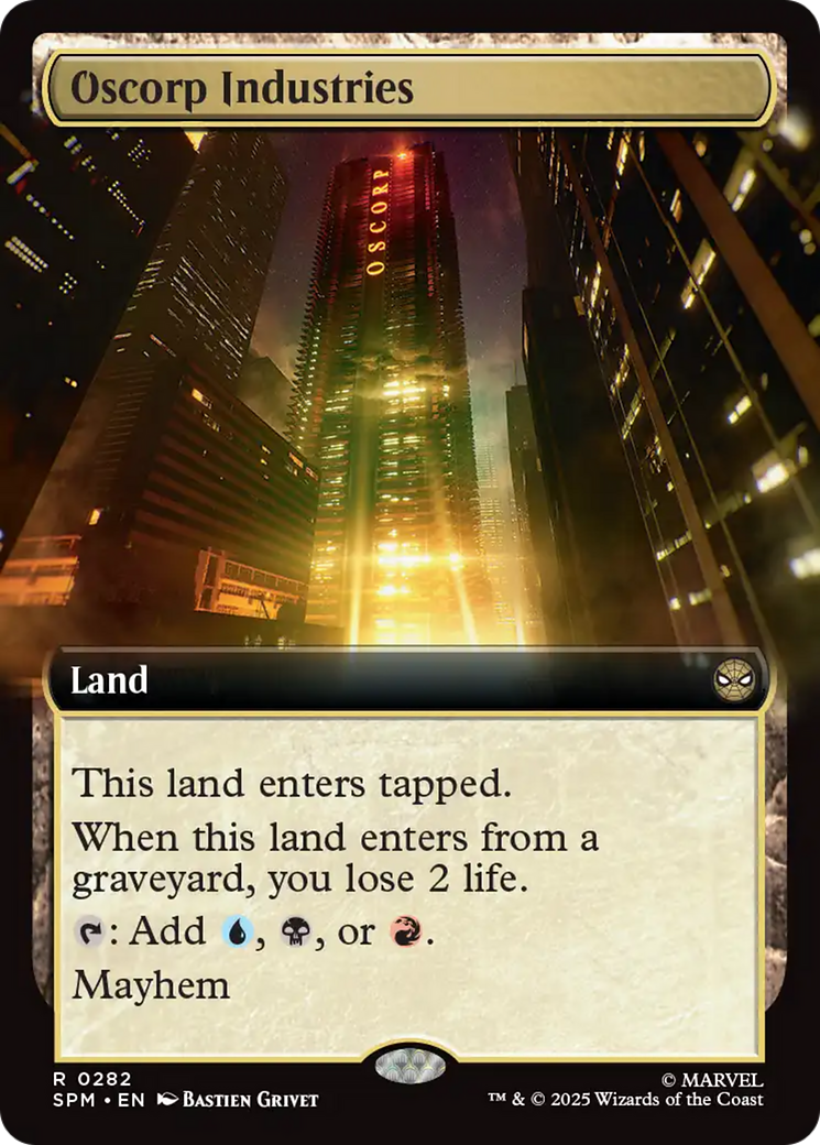 Oscorp Industries (Extended Art) [Marvel's Spider-Man] | Gamers Paradise