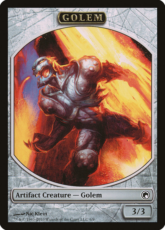 Golem Token [Scars of Mirrodin Tokens] | Gamers Paradise