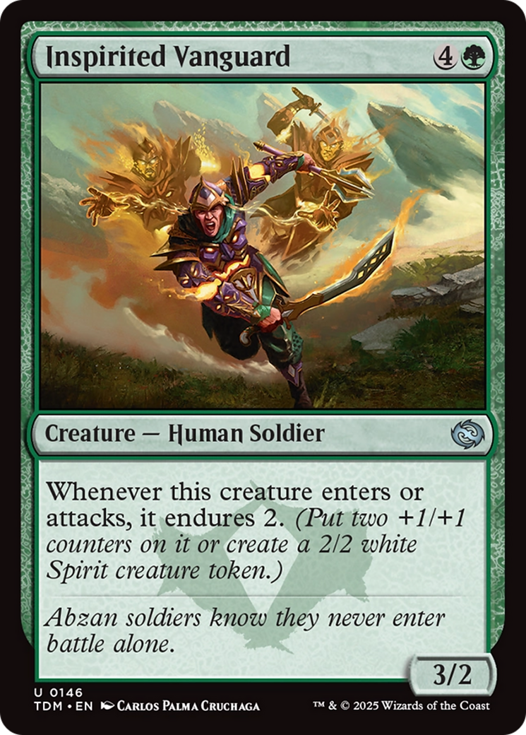Inspirited Vanguard [Tarkir: Dragonstorm] | Gamers Paradise