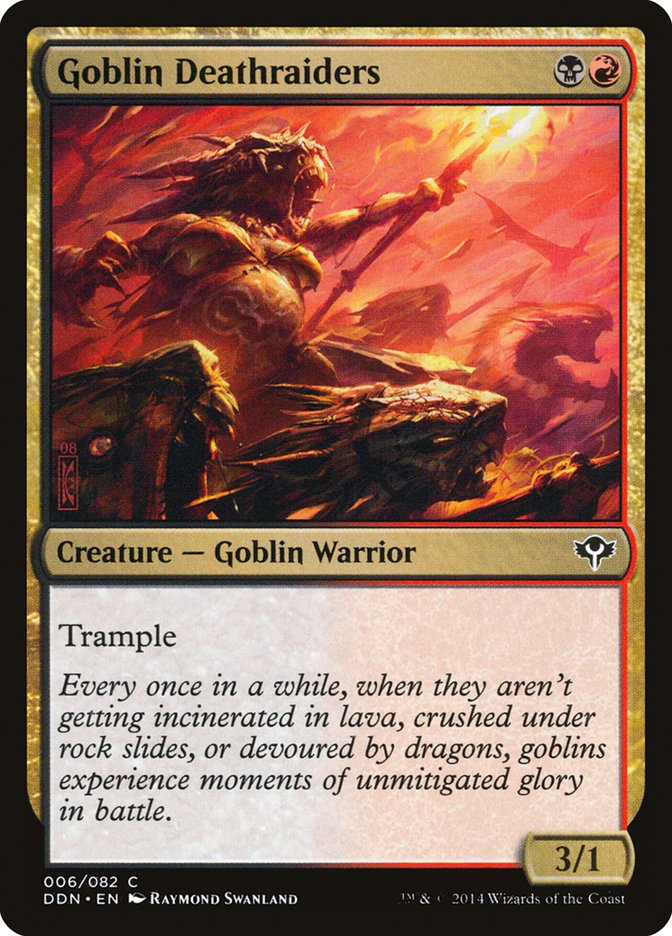 Goblin Deathraiders [Duel Decks: Speed vs. Cunning] | Gamers Paradise