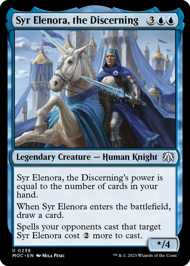 Syr Elenora, the Discerning [March of the Machine Commander] | Gamers Paradise