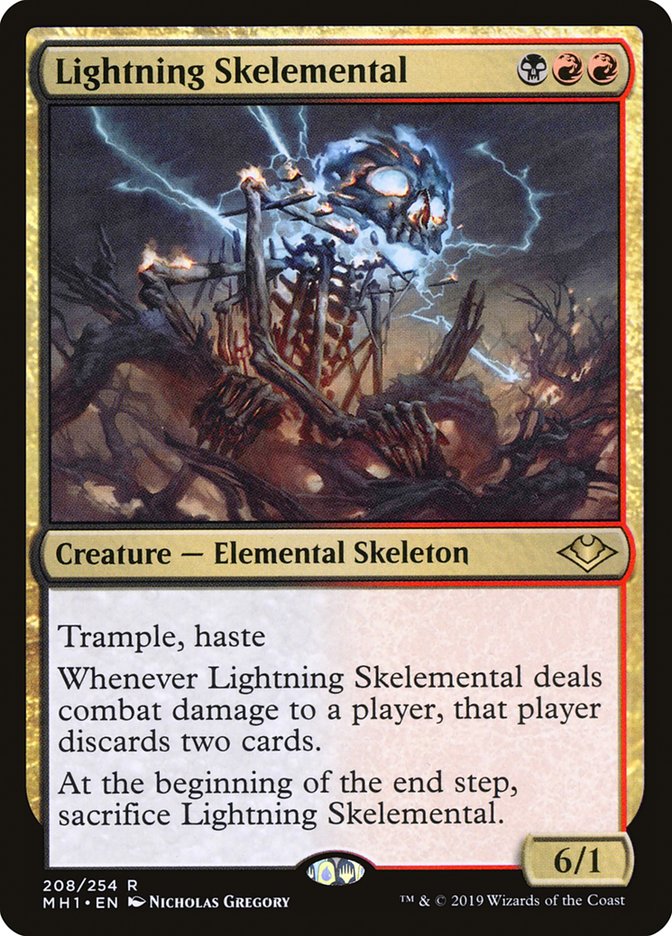 Lightning Skelemental [Modern Horizons] | Gamers Paradise