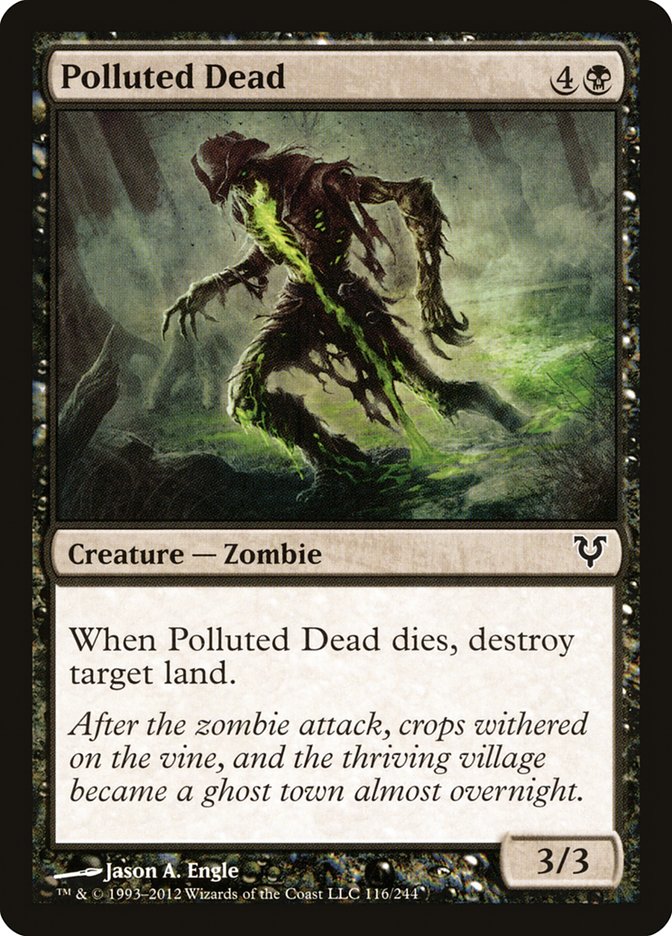 Polluted Dead [Avacyn Restored] | Gamers Paradise