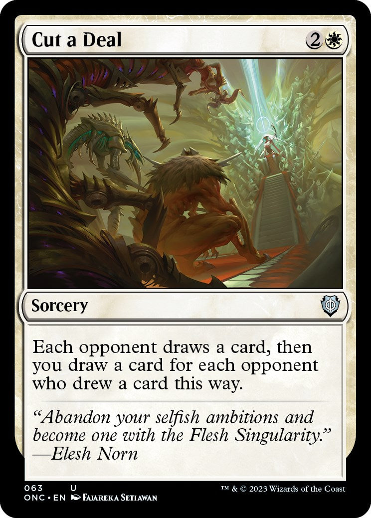 Cut a Deal [Phyrexia: All Will Be One Commander] | Gamers Paradise