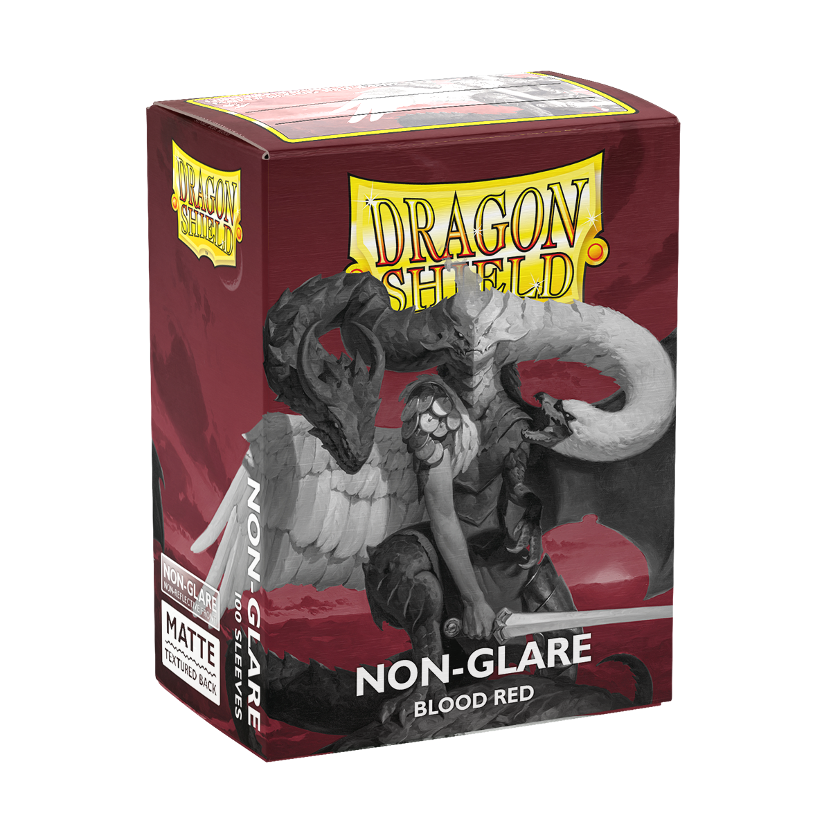 Dragon Shield Non-Glare Matte Blood Red Sleeves (100-Pack) | Gamers Paradise