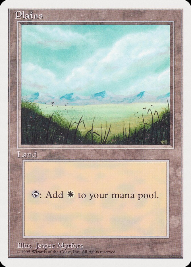 Plains (No Trees, Signature on Bottom Right) [Rivals Quick Start Set] | Gamers Paradise