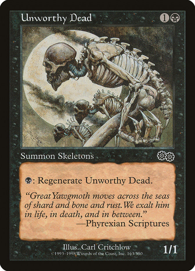 Unworthy Dead [Urza's Saga] | Gamers Paradise