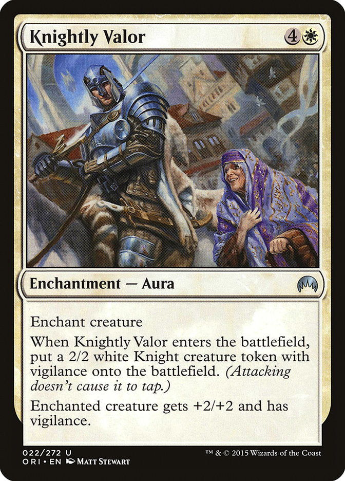 Knightly Valor [Magic Origins] | Gamers Paradise