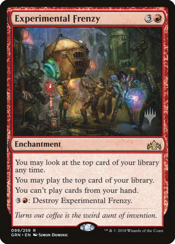 Experimental Frenzy (Promo Pack) [Guilds of Ravnica Promos] | Gamers Paradise