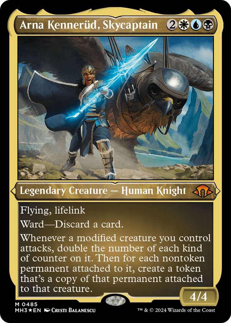 Arna Kennerud, Skycaptain (Foil Etched) [Modern Horizons 3] | Gamers Paradise