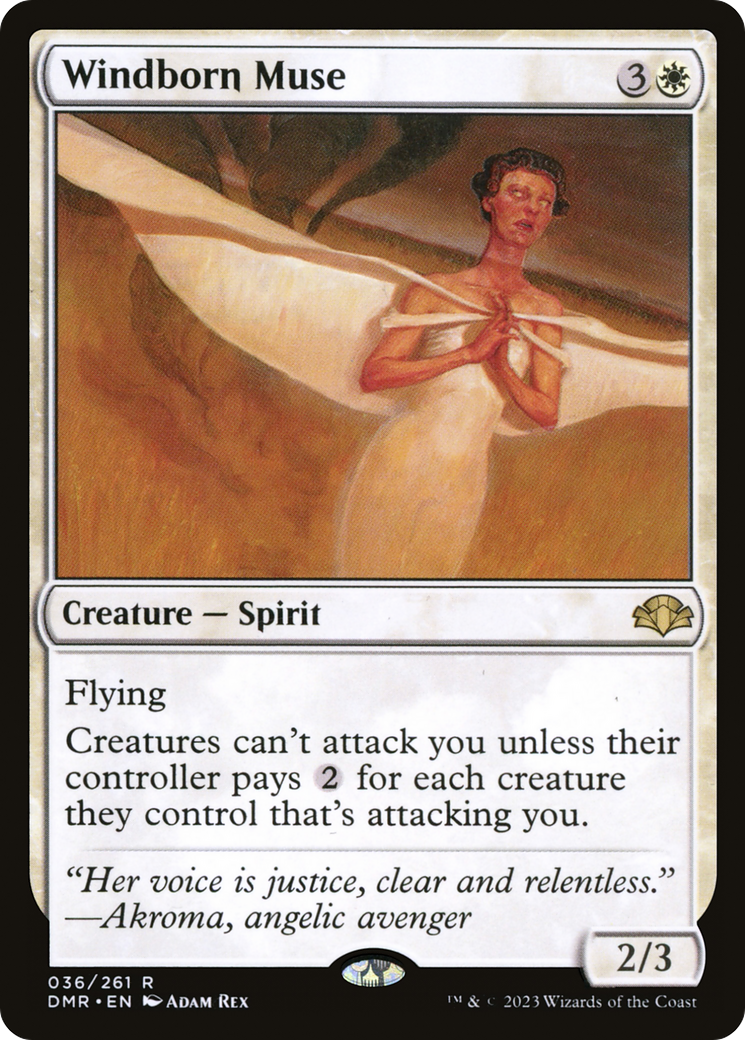 Windborn Muse [Dominaria Remastered] | Gamers Paradise